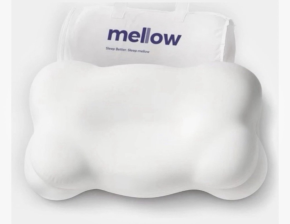 Mellow CloudAlign Pillow (Regular), an ergonomic memory foam pillow