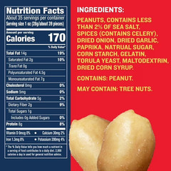 Planters Lightly Salted Dry Roasted Peanuts ~ Heart Healthy 2.16 lb (3 Pack)