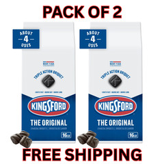 Kingsford Original Charcoal Briquettes, 16 lbs, 2 Pack