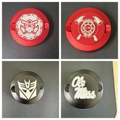 Custom Personalized Metal Pouch Can. Anything You Want Engraved On Can