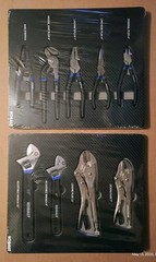 KOBALT 9 Piece Tool Set 6 Pliers, 2 Adjustable Wrenches and Wire Strippers