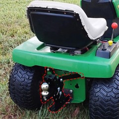 For John Deere Lawn Mower Tractor Hitch Riding Garden Tractor Trailer Attachment