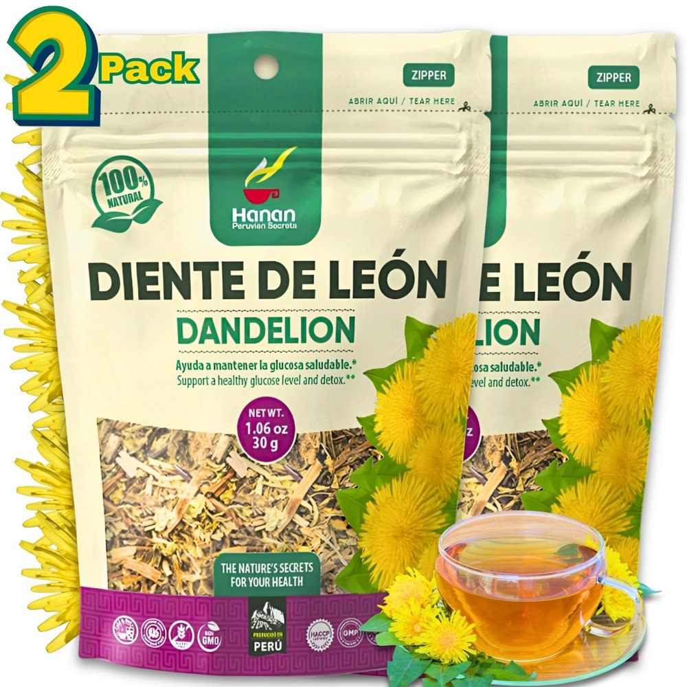 Dandelion Loose Leaf and Root Tea – Te de Diente de Leon Herbal Tea from Peru 2