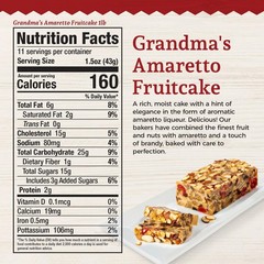 Beatrice Bakery Co. Premium Amaretto 16 Ounce (Pack of 1), golden brown