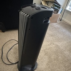 Vornado OSCR37 37in Tower Fan Oscillating Corded Electric Black/Gray
