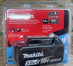2 Pack Makita BL1850B-2 18V LXT Lithium‑Ion 5.0Ah Battery USA