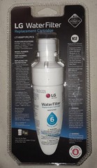 One Sealed Genuine LG Water Filter Replacement Cartidge # LT1000P/PC NSF/ANSI 53