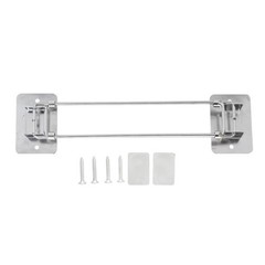 Adjustable Bathroom Corner Storage Bar Stainless Steel Shower 7.68-13.58in MISR