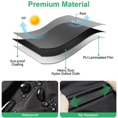 Heavy Duty Outdoor Sofa Cover, Waterproof Lawn Patio Furniture Chair Protector