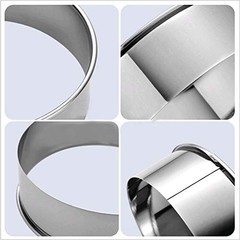 Stainless Steel 3-Piece Cookie Cutter Set – Durable & Dishwasher Safe