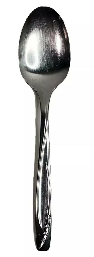 Dinner Serving Spoon 1 Count 7.88 inch Rogers Cutlery Stainless USA I S