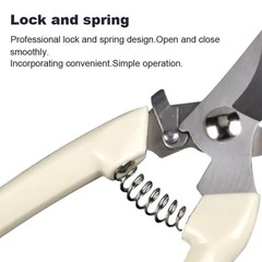 Garden Pruning Shears 2 Pack Gardening Shears Garden Scissors Stainless Steel