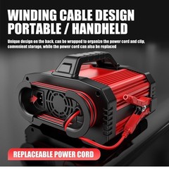 Fully Automatic Battery Charger, 25A 2/8/20/25 Amp 12V/24V LiFePO4 Lead Acid