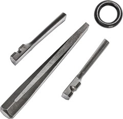 12 Pack Wedge and Feather Shims, 5/8 Inches Heavy Duty Rock Splitting Wedges Sto
