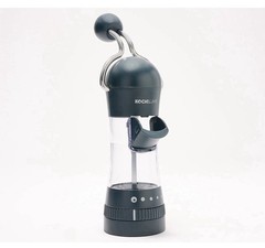 Kochblume Gray Ratchet Grinders Mills Set of 2 Salt Pepper Spices Ergonomic