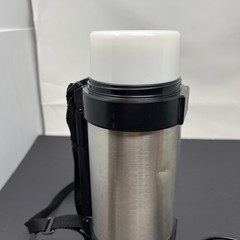 NISSAN Stainless Steel 1 Liter Vacuum Beverage Container NCB-10 W/ Nylon Strap