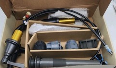 allen + roth Townley Oil Rubbed Bronze Bathroom Sink Faucet Wide Spread S3..313