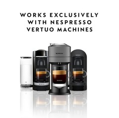 Nespresso Capsules Vertuo – Variety Pack – Medium & Dark Roast Coffee – 30 Count