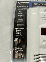 Kidde KN-COEG-3 Gas & Carbon Monoxide Alarm Detector with Battery ,New & Sealed
