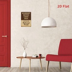 Boundary Waters Canoe Area Metal Sign Superior National Forest Wall Art Decor
