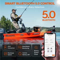 LiTime 12V 165Ah Smart Bluetooth Group31 LiFePO4 Lithium Battery For RV Marine
