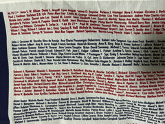 Flag of Honor 10th Anniversary 9/11 Memorial American Flag Tribute Banner USA