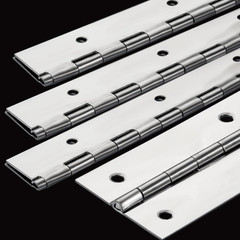 4Pack Heavy Duty Piano Hinge, 2″ Open Width X 16″ Continuous & Piano Hinges, 0.0