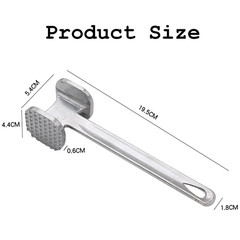 7.68In Double Side Beaf Steak Mallet Meat Tenderizer Hammer Kitchen Pounder Tool