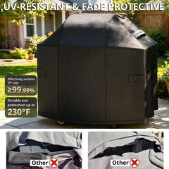 58 Inch HeavyDuty Waterproof Grill Cover for Genesis II 300 Series Grills