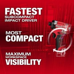 Milwaukee 3453-20 M12 FUEL 1/4″ Hex Impact Driver