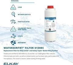 Sealed 3x Elkay 51300C WaterSentry Plus Replacement Filter (Bottle Fillers) New