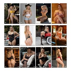 Sexy Hot Mia Malkova 2026/27 Personalised Calendar | Choose start month