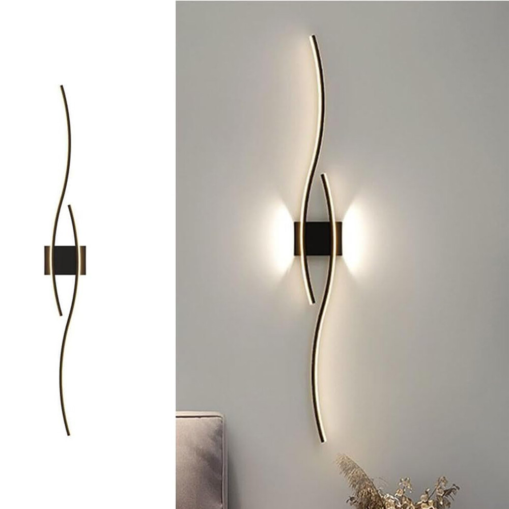 Modern LED Vanity Light Bathroom Light Fixture Over Mirror with Remote Control