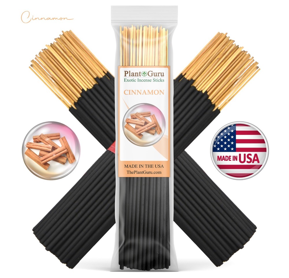 CINNAMON Incense Sticks 7″ Bulk Pack Wholesale Hand Dipped Lot