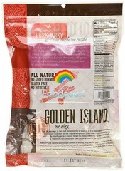 4 Packs Golden Island Korean BBQ Pork Jerky 14.5 oz Each Pack