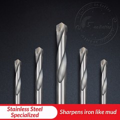 Stainless Steel Solid Carbide Carbide Tip TCT Drill Bits Twist 3mm-16mm