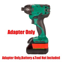 Adapter Suitable for Masterforce BOOST 20v Tools to Milwuakee M18 Li-lon Battery