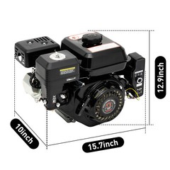 212cc4-Stroke 7.5 HP Electric Start Horizontal Engine Go Kart Gas Engine Motor