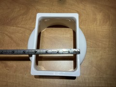 Black & Decker Portable AC Air Outlet Hose Connector Unit Side Adaptor Square