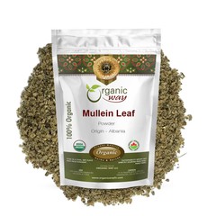 Organic Way Mullein Leaf Powder – Organic, Kosher & USDA Certified