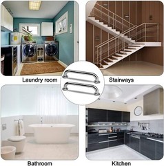 Bathroom Shower Grab Bar Handle Safety Hand Rail Support Bar Stainless Steel lot