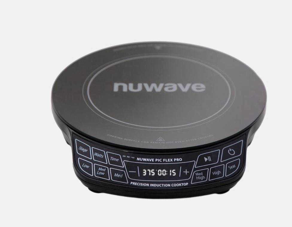 NuWave PIC Flex Pro 10.25″ Portable Induction Cooktop 1400W Black 30503