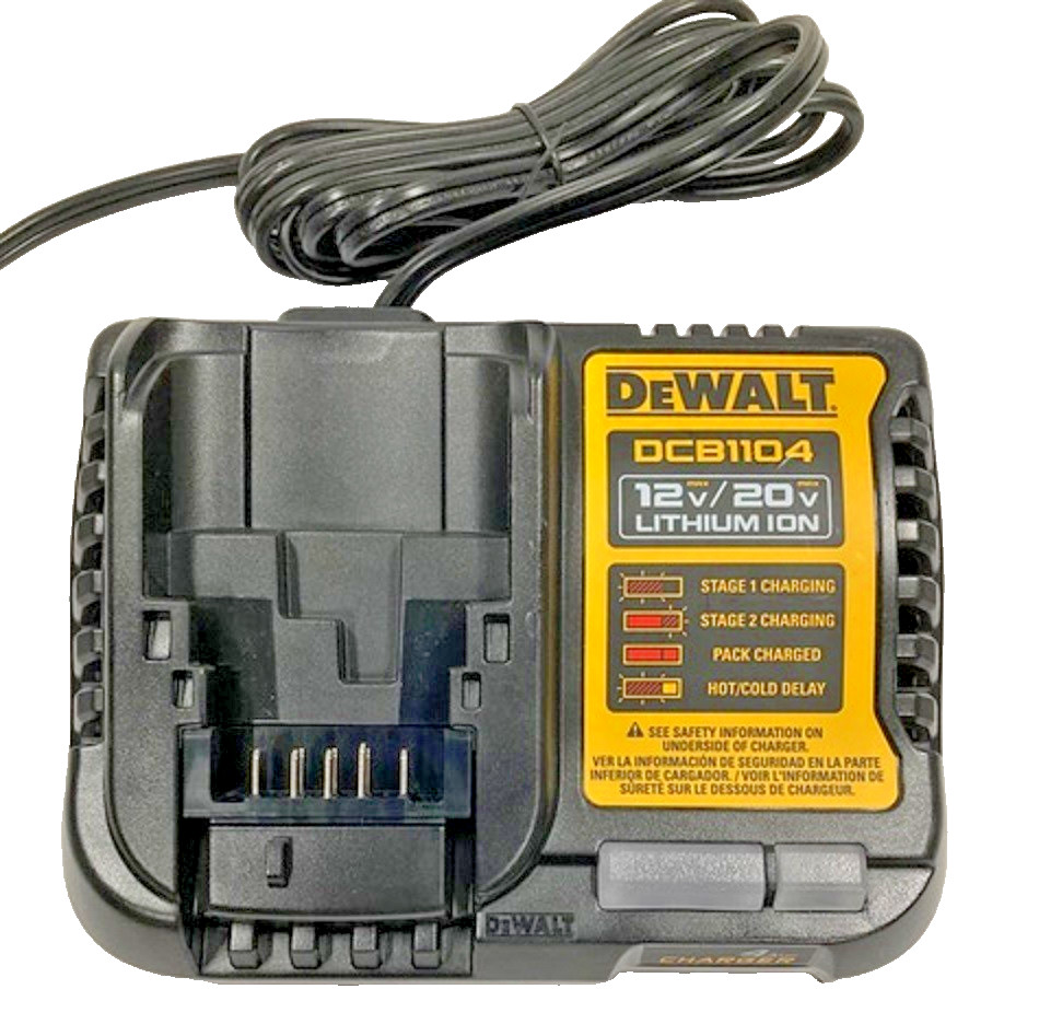 DeWALT DCB1104 12V/20V MAX Lithium-Ion Battery Charger