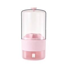 Pink Makeup Brush Storage 5.31*11.02in Organizer With Cover For Cosmetic Brushes