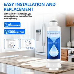 4 PACK Samsung DA97-17376B HAF-QIN/EXP REFRIGERATOR Water Filter US