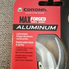 Corona BP 4250 Standard Pruning Shears, High Carbon Steel Blade!