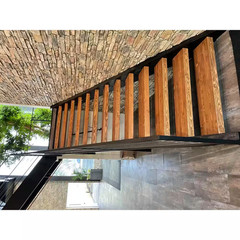 Ledge Stone 48 In. X 24.25 In. Polyurethane Interlocking Siding Panel in Frosted