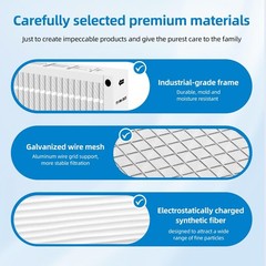 X6673 Air Filter Compatible with Lennox X6673 HCF20-11,FC100A1037 MERV 11 AC …