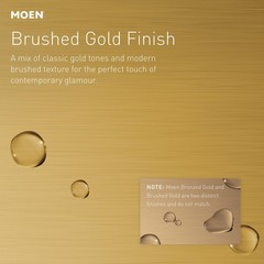 Moen UT3290BG Align 2 Function Pressure Balanced Valve Trim Only, Brushed Gold