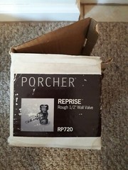 PORCHER REPRISE ROUGH 1/2″ WALL VALVE RP720 NEW